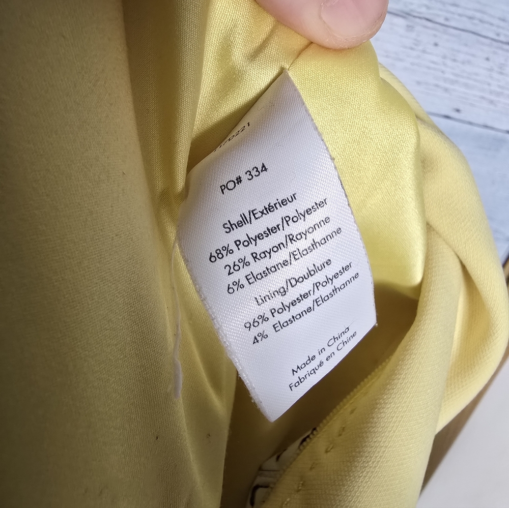 Elizabeth and James Imogen Yellow Dress with Hummingbird Print - Picture 8 of 12